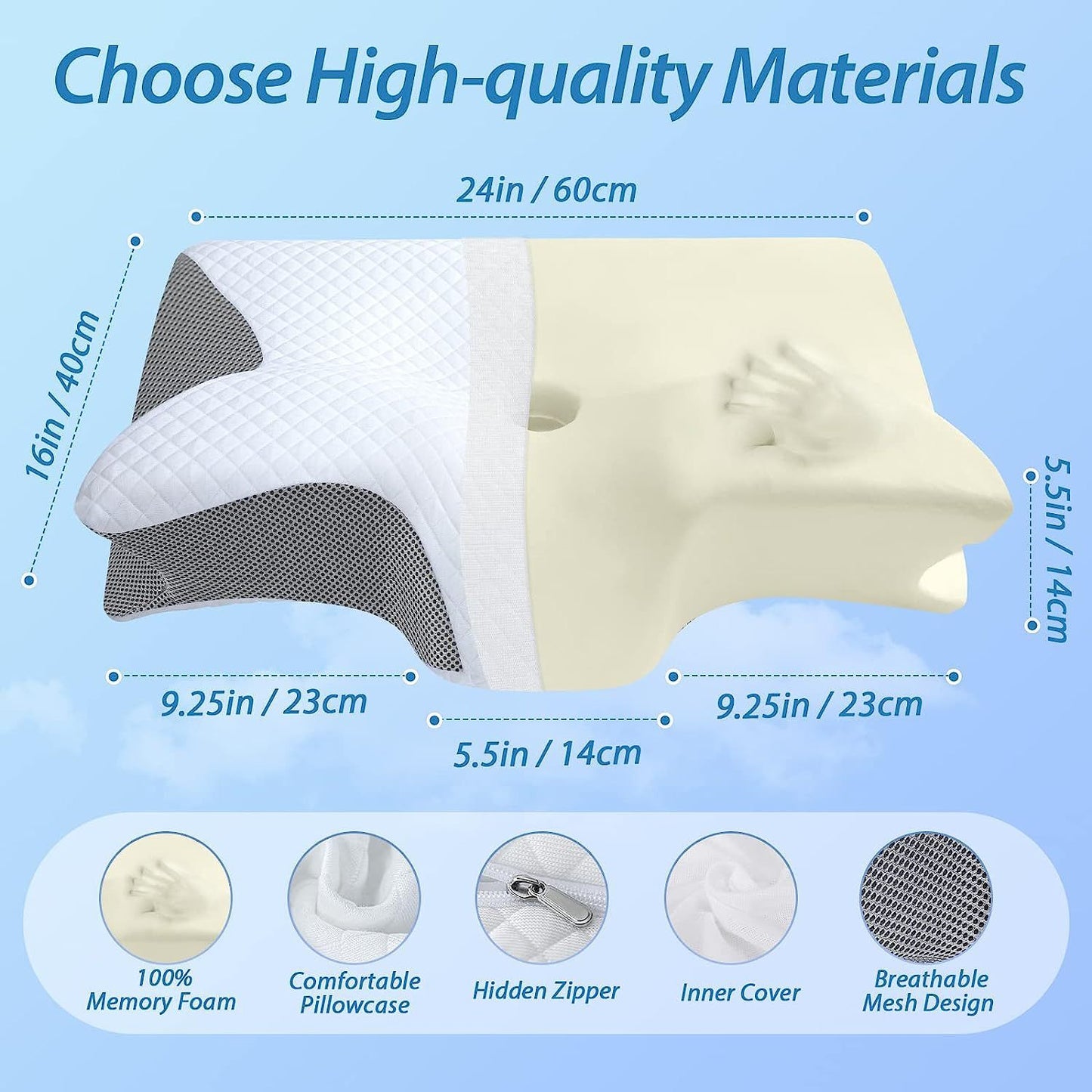 NeckRest Relax Pillow for Restful Sleep